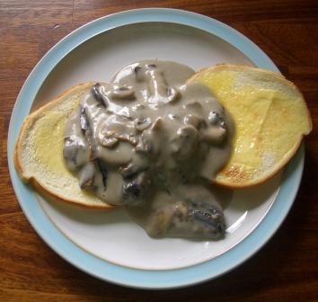 Mushrooms on Toast