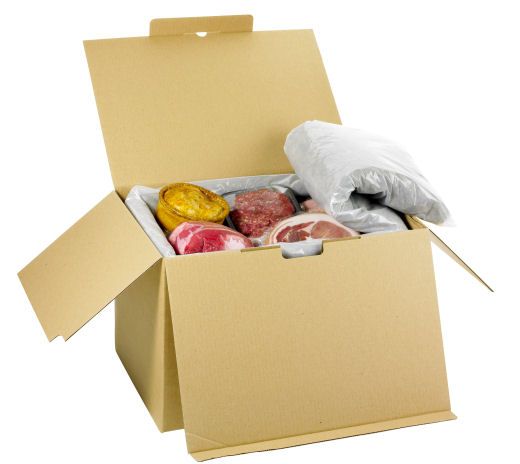 fullwoolbox Yorkshire Dales Food Hamper in Wool insulated Eco Packaging