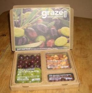 Graze - nature delivered, fruit and nutty nibbles