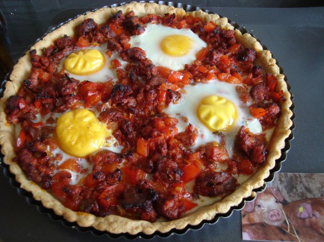 Yorkshire Chorizo Tart