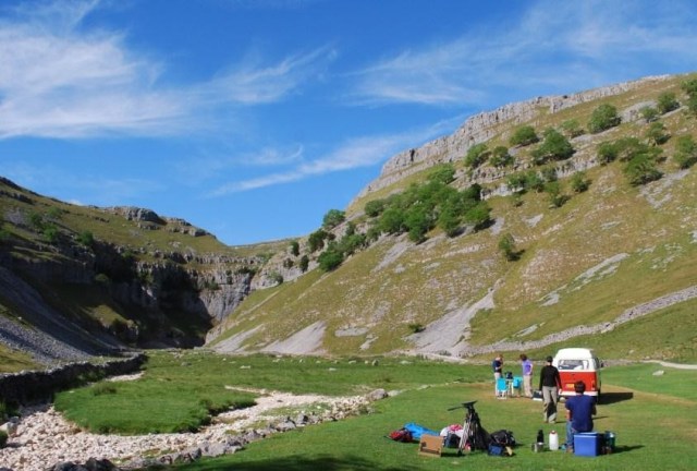 Campervan Man Martin Dorey Gordale Scar Malham