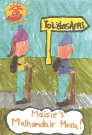 Maisies Malhamdale Menu Front Maisies Malhamdale Menu Front