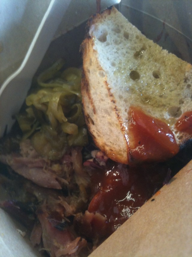 Pitt Cue Co Ham Hock & Slaw