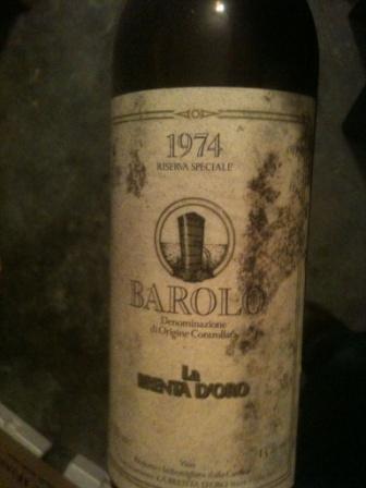 barolo riserva speciale 1974 barolo riserva speciale 1974