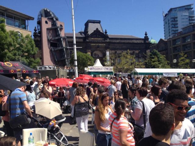 leedslovesfood crowds