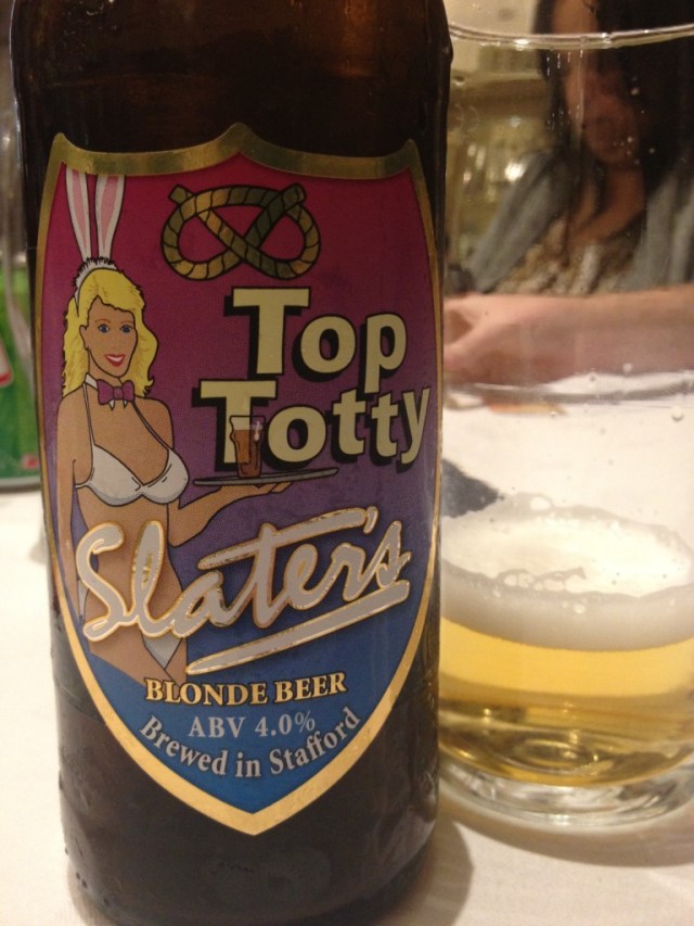 Slaters Top Totty Blonde
