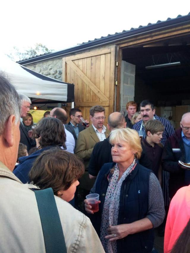 the crowds gather Paganum Grand Opening