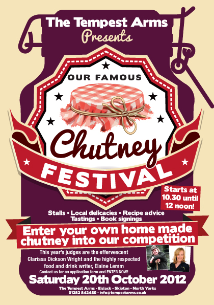 Tempest Arms Chutney Festival 2012 Tempest Arms Chutney Festival 2012