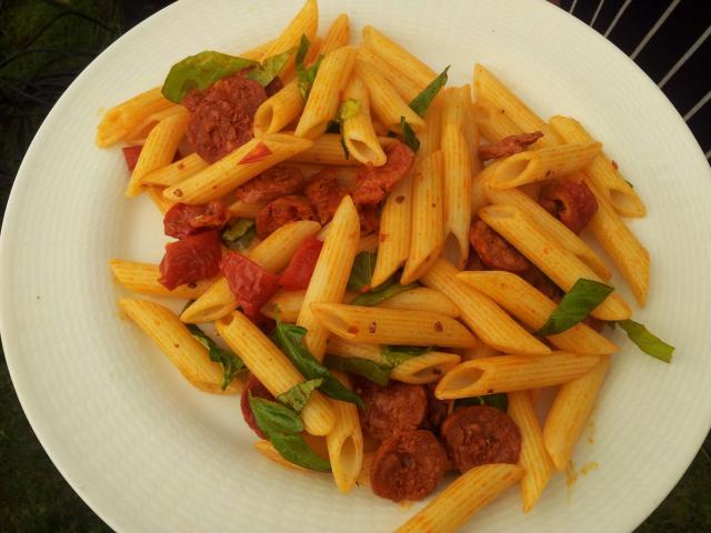 Kilnsey Show Simple Yorkshire Chorizo Pasta Bruce Elsworth