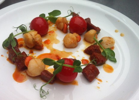 Bonnie Gull Scallops and Yorkshire Chorizo Bonnie Gull Scallops and Yorkshire Chorizo 2