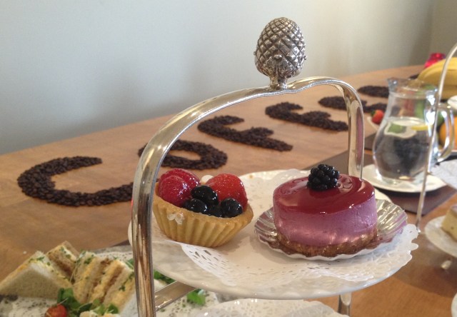 Coffee and Bettys Cakes