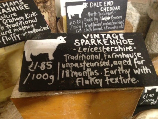 Sparkenhoe Vintage Red Leicester unpasteurised Courtyard Dairy