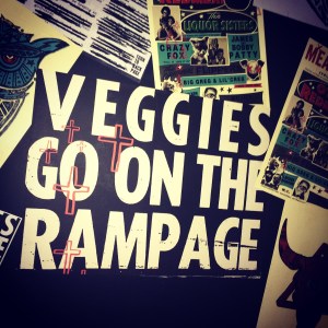 Veggies go on the rampage