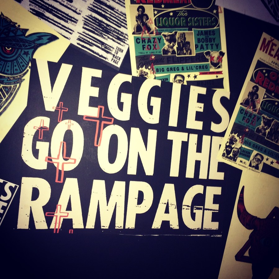 Veggies go on the rampage