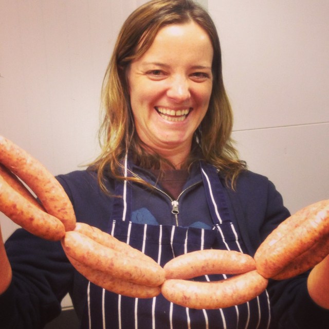 Sausage Making Smile 1