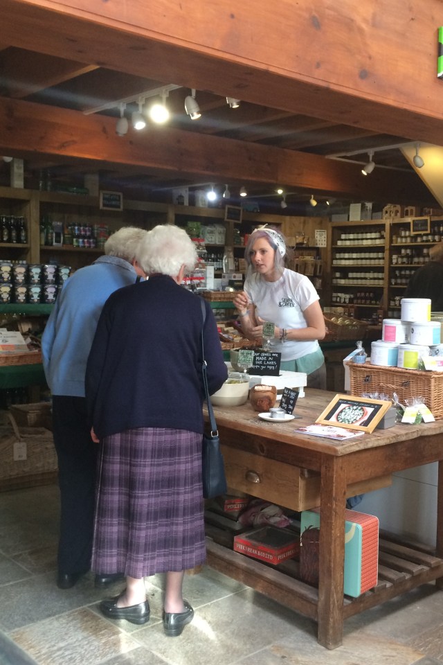 Silver & Green Olives Town End Farm Shop