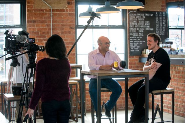 Behind the scenes with Gregg Wallace and Northern Monk Brewery's Russell...