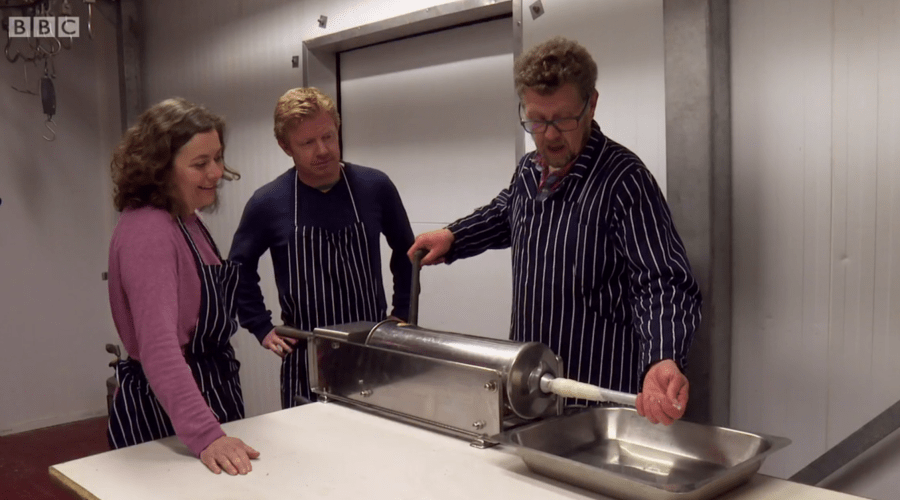 making chorizo escape to the country BBC