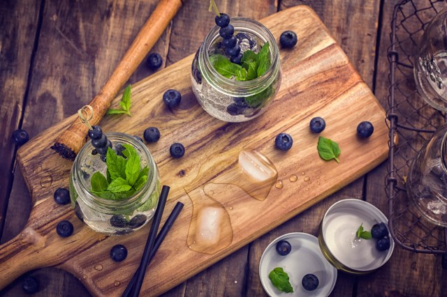 blueberry mojito