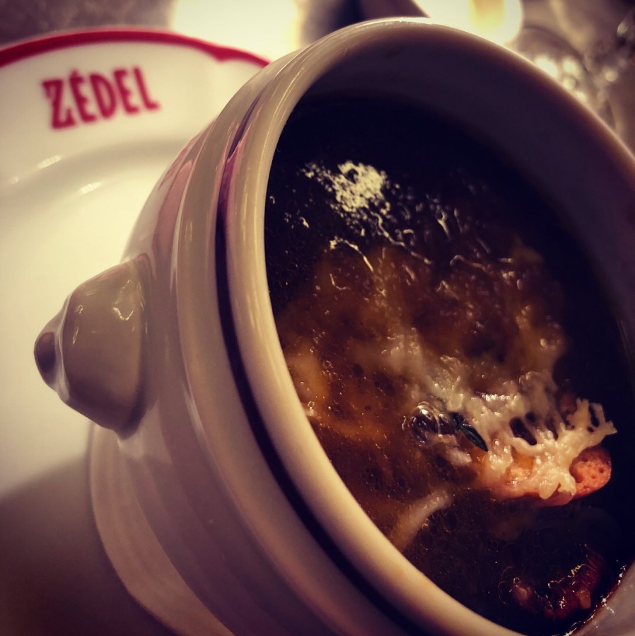 zedel french onion soup