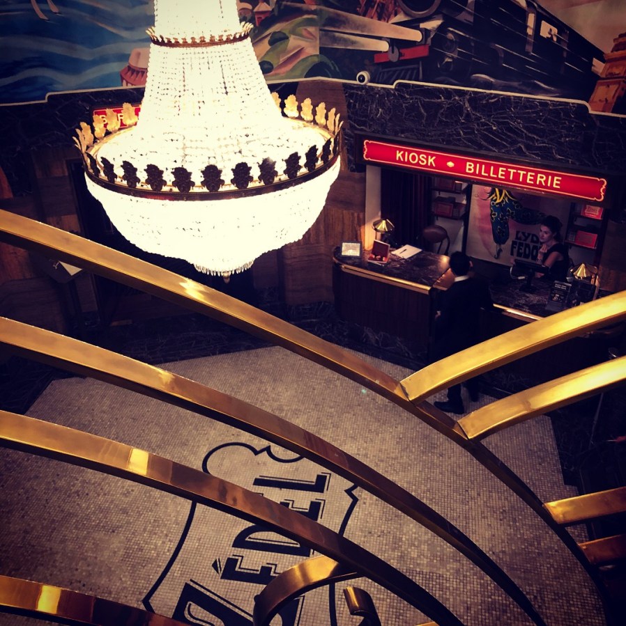 zedel brasserie staircase