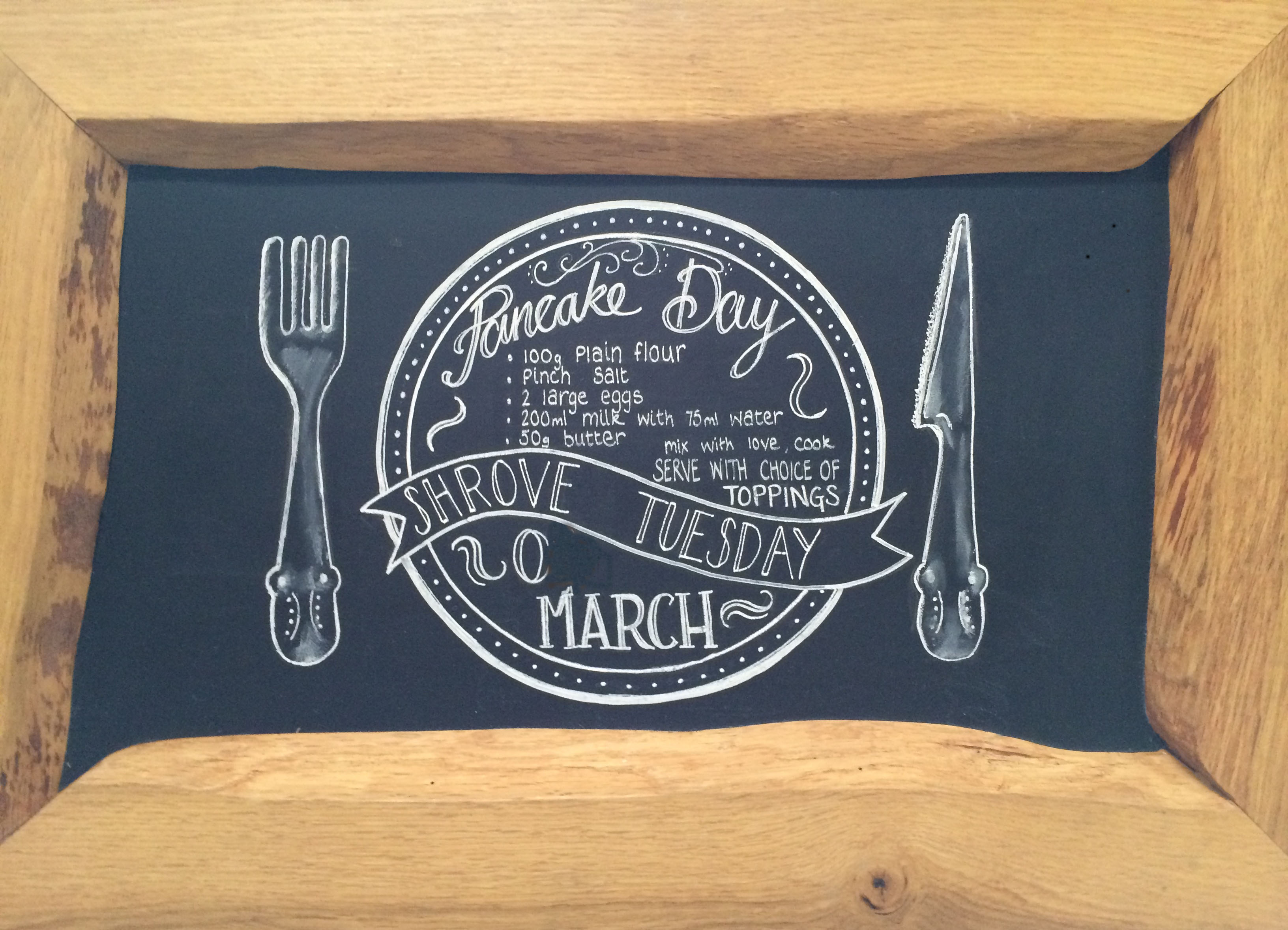 Shrove Tuesday Pancake Day 2019